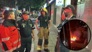 Voraz incendio en Clínica Fundadores de Medellín obliga a su cierre total
