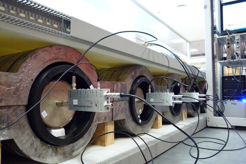 aquí se instaló el observatorio de neutrones 'CaLMa'