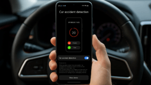 así se activa la detección de accidentes