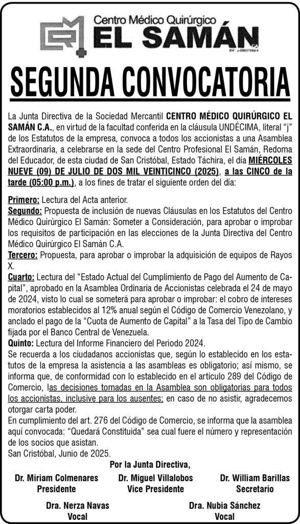 aviso 03-07-2025 – Diario La Nación