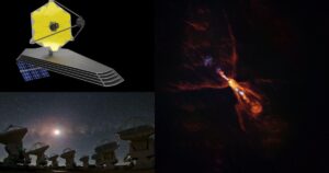captan el nacimiento de un sistema solar con telescopios de la NASA y la ESO