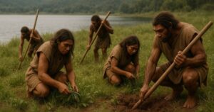 descubren que hace 300.000 años ya se planificaban rutas para recolectar plantas con herramientas de madera