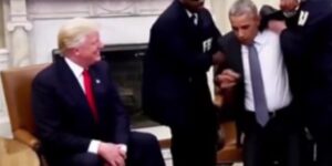 el contenido del vídeo generado por IA compartido por Trump