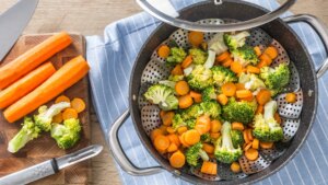 estas son las mejores verduras que podemos preparar al vapor
