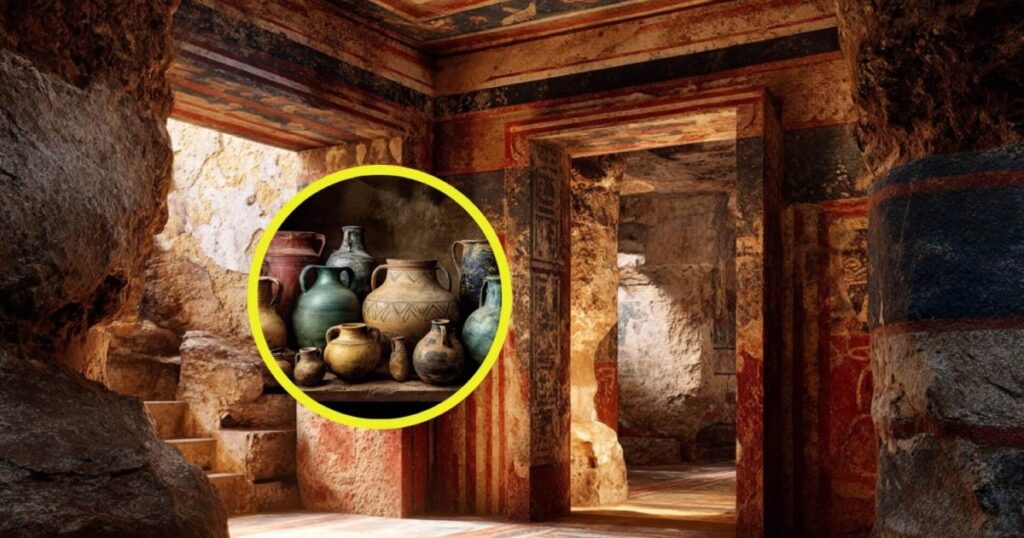 hallan una tumba etrusca intacta en las cercanías de Roma