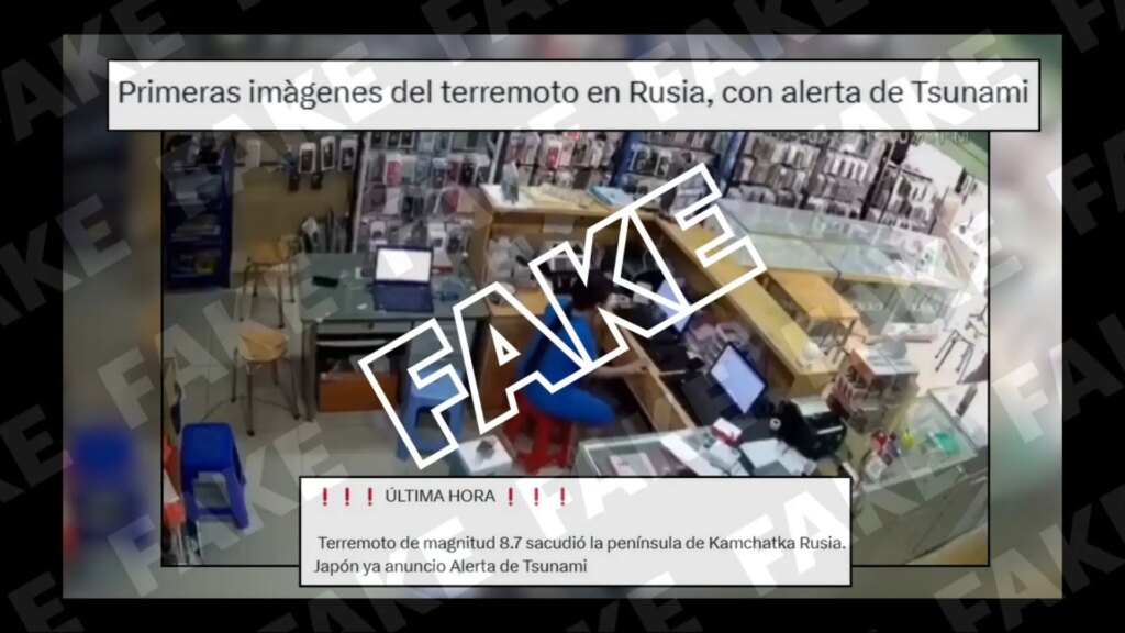 imágenes falsas y estafas inundan las redes sociales
