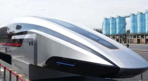 presentan un tren capaz de ir a 600 km/h con levitación magnética