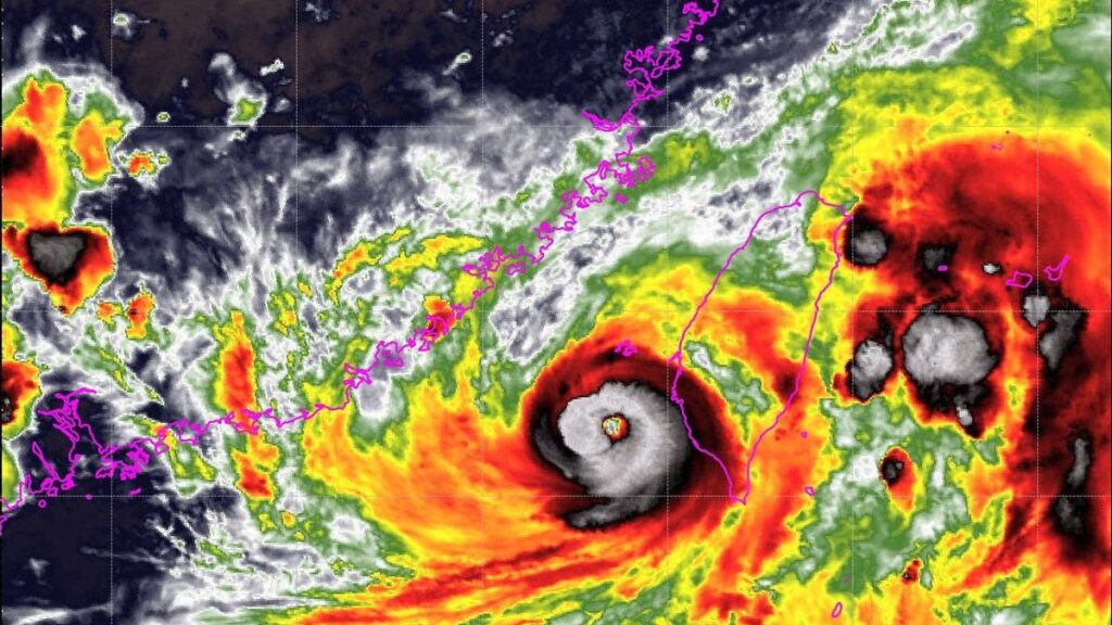 ráfagas de viento de casi 150 km/h, 3.000 evacuados y 500 mm de lluvias