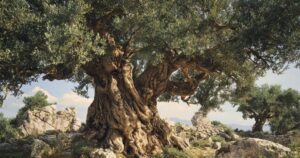 tiene unos 4000 años y sigue produciendo aceitunas