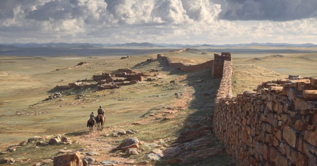 un nuevo estudio arqueológico analiza cómo era la vida en los asentamientos limítrofes con la muralla sudoriental de Mongolia