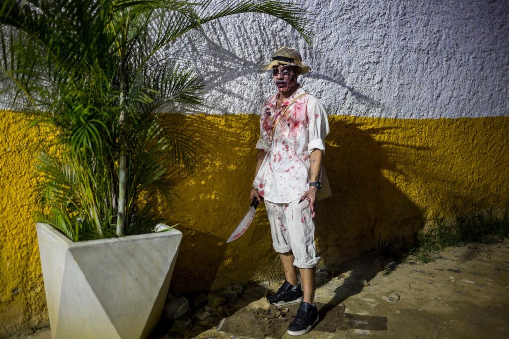 venezolanos celebran sus mitos y leyendas con la «Ruta del Terror» en Petare