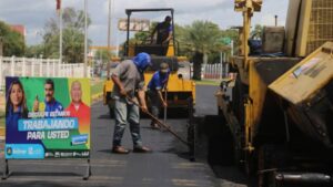 ‎Más de 3 mil toneladas de asfalto se colocarán en Ciudad Bolívar
