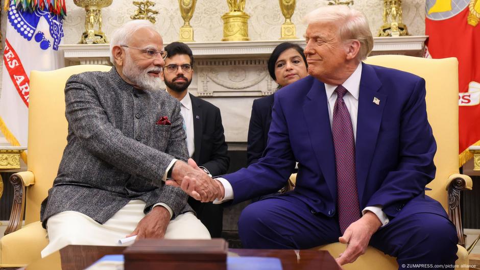 Trump impone arancel adicional de 25% a India – DW – 06/08/2025