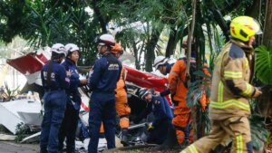 Accidente de avioneta en Medellín