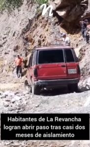 Abren paso peatonal y vehicular hacia San Vicente de La Revancha – Diario La Nación