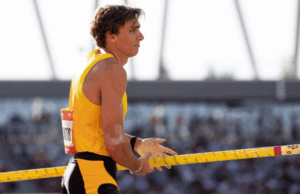 Armand Duplantis rompe el récord mundial con 6,29 metros