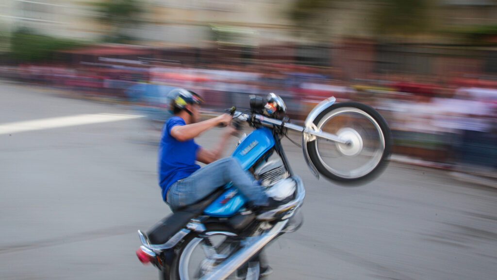 Atrapado el motopiruetista de Santa Eduvigis