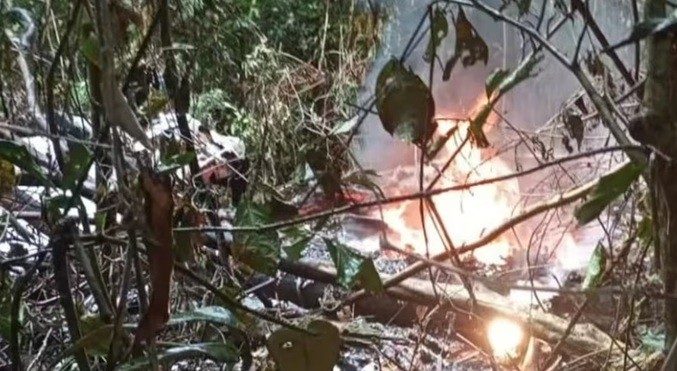 Avioneta ambulancia se estrella en la selva colombiana