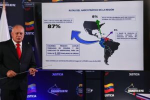 Cabello anuncia la militarización de frontera con Colombia y vincula a Machado con el Cartel de Jalisco