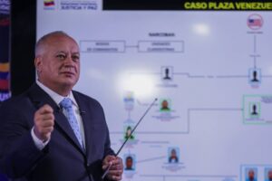 Cabello informa sobre 13 capturados por explosivos en Plaza Venezuela y vincula a Machado