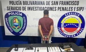 Cae preso por porte ilícito de armas y tenencia de municiones