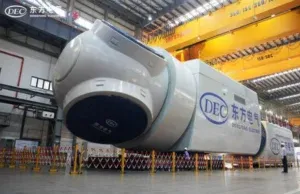 China: Crearon turbina eólica flotante para generar 68 millones de kWh anuales