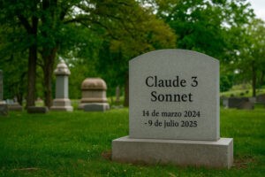 Cientos de personas asistieron a un funeral. Todo normal excepto porque el difunto era un modelo IA que había sido retirado