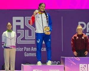 Claudia Rengifo conquistó plata Panamericana Junior en Asunción