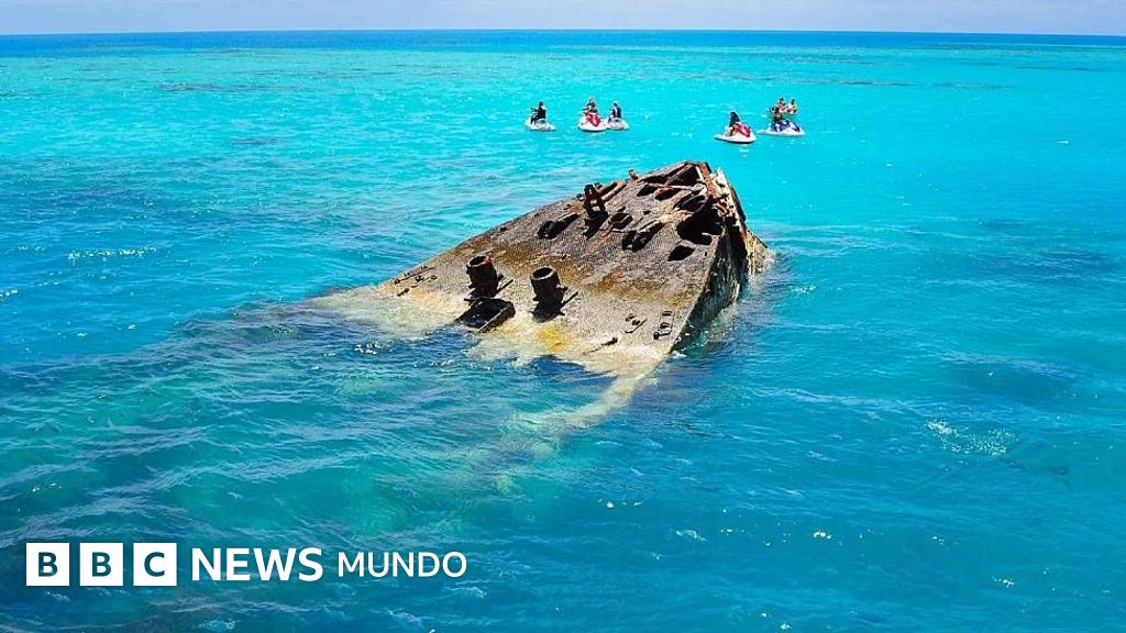 Cómo las tormentas están ayudando a buscadores de tesoros a encontrar barcos que naufragaron en el famoso "Triángulo de las Bermudas"