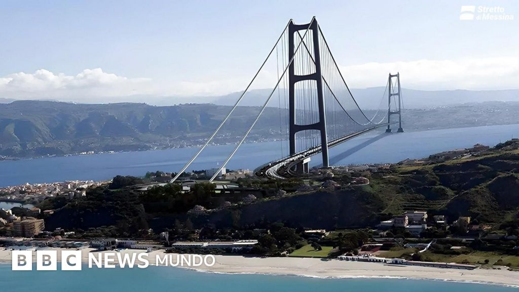 Cómo será el puente colgante más largo del mundo que unirá la isla de Sicilia con la Península Itálica