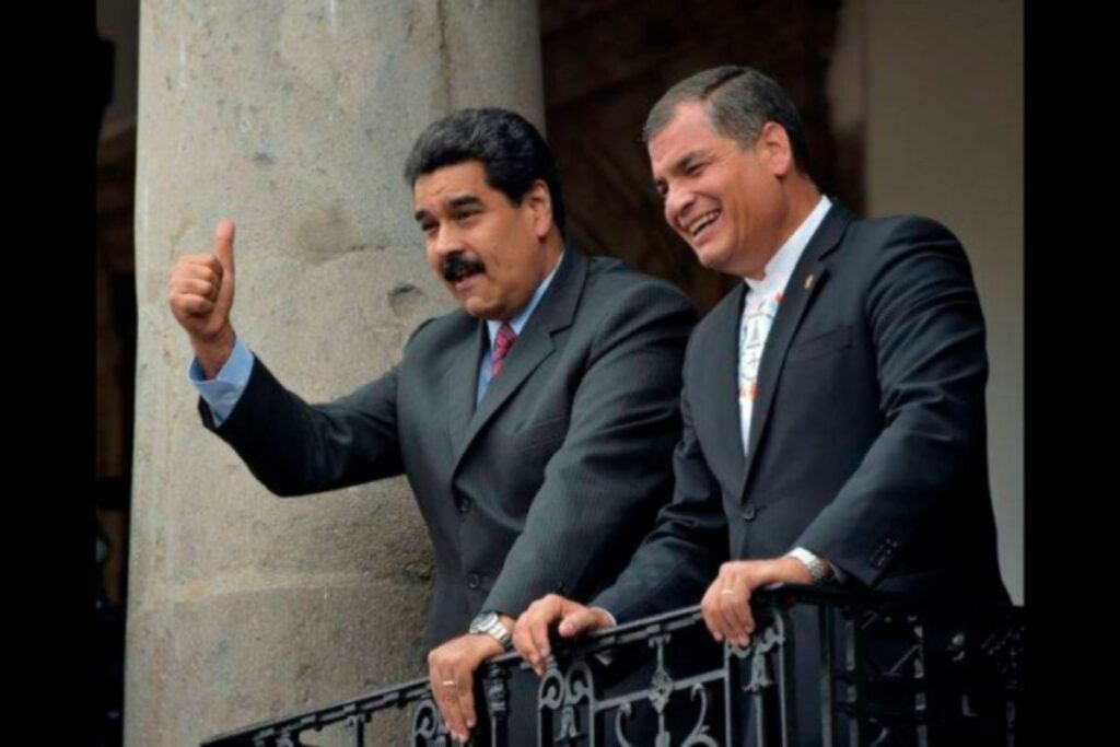 Correa defiende y reconoce rol como asesor económico de Nicolás Maduro