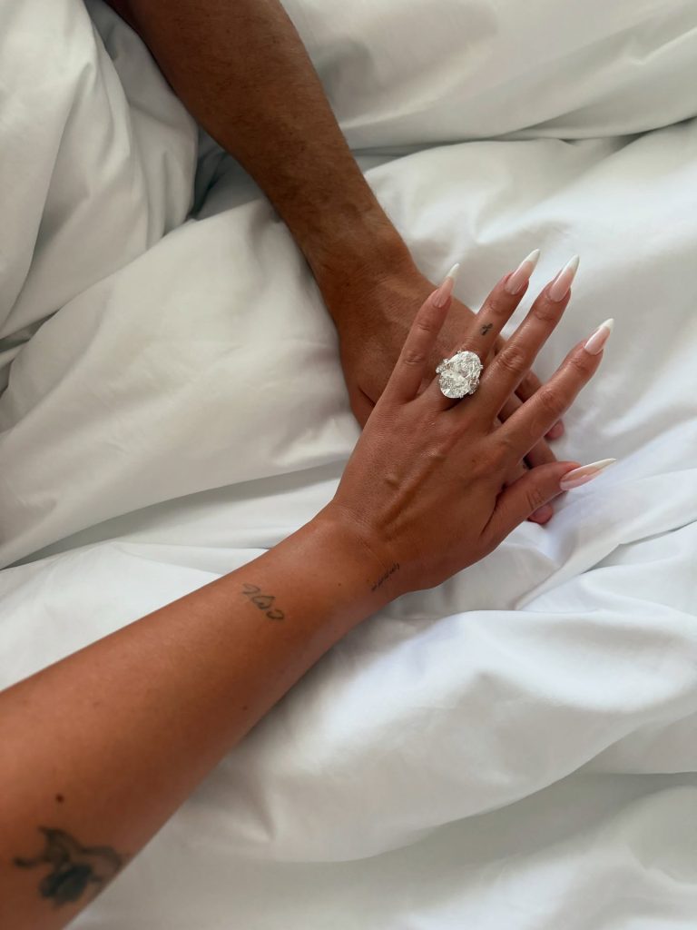 Cristiano Ronaldo y Georgina Rodríguez se comprometieron