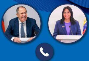 Delcy Rodríguez sostuvo una llamada con Sergey Lavrov para buscar apoyo de Rusia contra EEUU | lapatilla.com