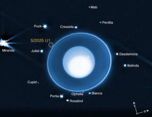 Descubren otra luna en Urano
