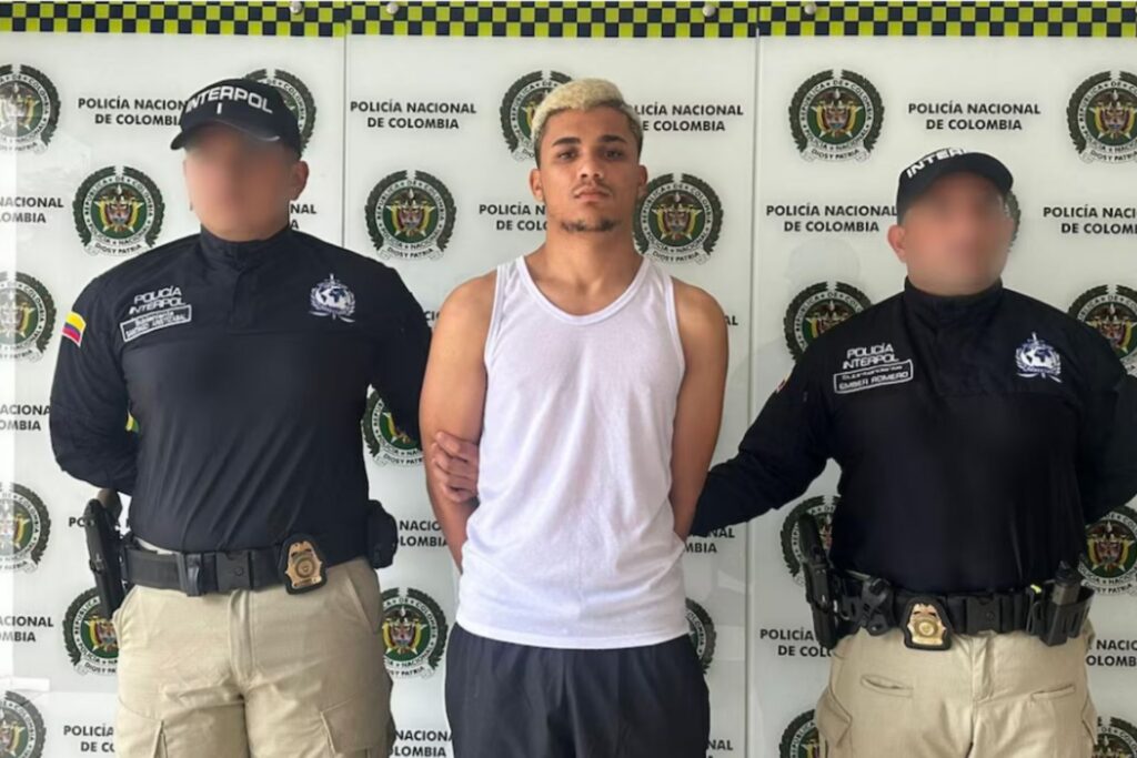 Detienen en Colombia a uno de los "más buscados" del Tren de Aragua en Chile