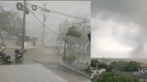 Devastador vendaval causa emergencia en el municipio de Soledad: casas destechadas, árboles caídos y cortes de energía