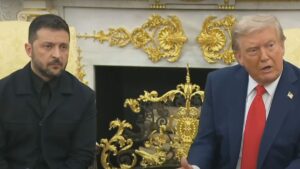 Donald Trump y Volodimir Zelenski se reunen en EEUU para debatir acuerdo por Ucrania