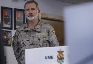 El Rey visita este domingo el Cuartel General de la UME en Torrejón para conocer su despliegue por los incendios | europapress.es