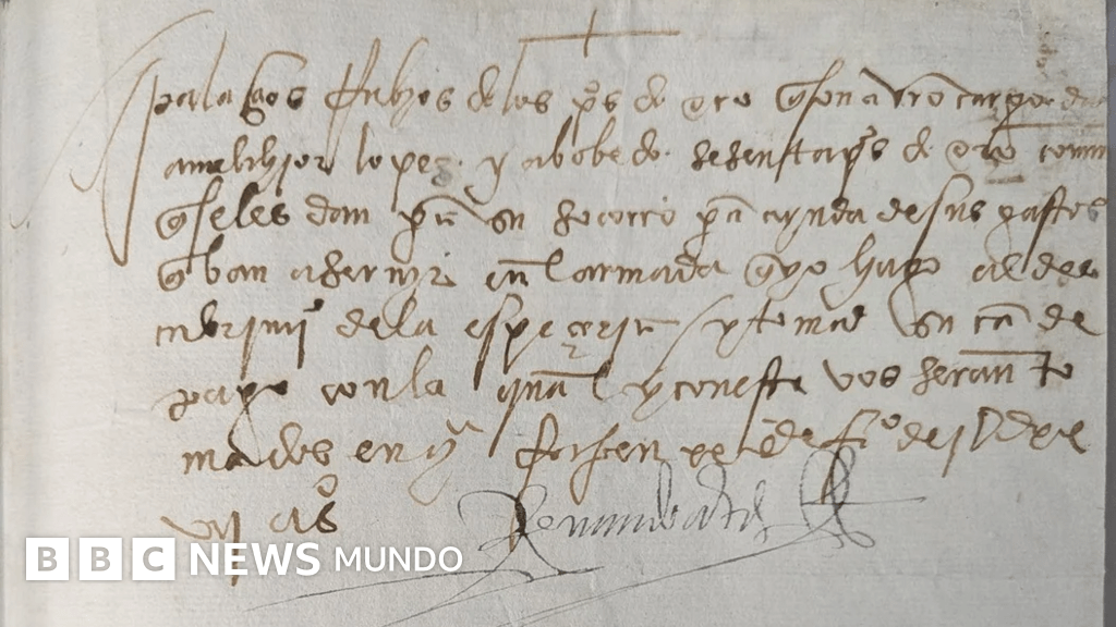El documento de 500 años de antigüedad que fue firmado por Hernán Cortés y que el FBI devuelve a México