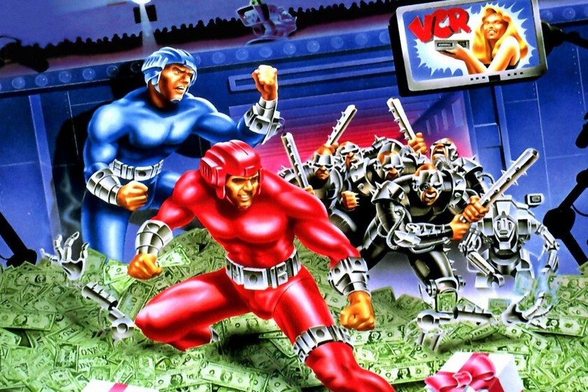 El extraño truco que inventó la NES para que el clásico Smash T.V. se pudiera jugar en casa e incluso a dobles