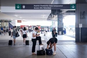 El servicio de alta velocidad entre Madrid y Galicia seguirá suspendido al menos hasta las 17.00 horas | europapress.es