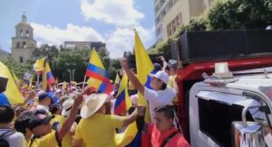 En Cúcuta marcharon en respaldo al expresidente Uribe