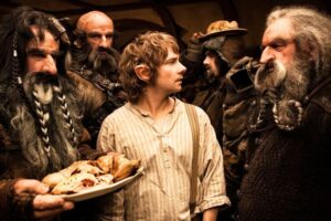 En El Hobbit encontraron la forma más ingeniosa de aumentar la moralidad del equipo con un juego que nadie se quería perder