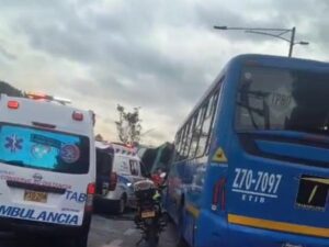 Estas son las calles paralizadas por accidente de Av. Boyacá con Primero de Mayo | Regiones | Economía