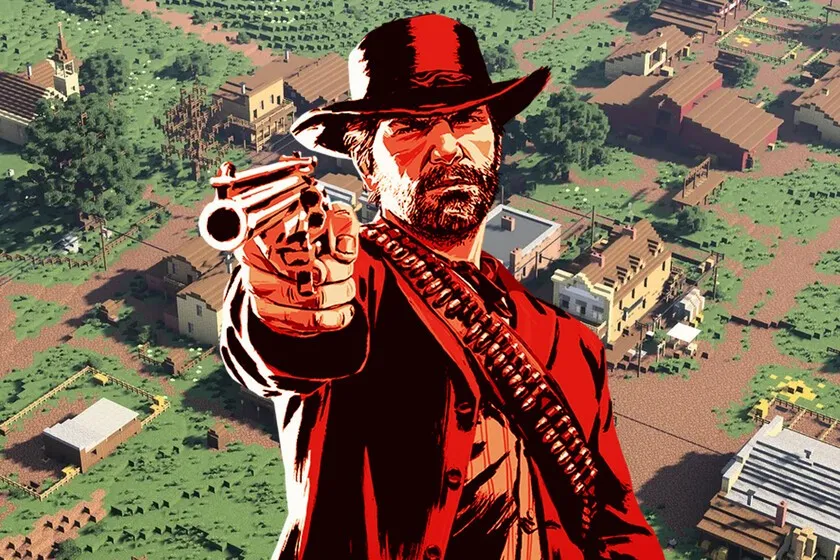 Este jugador de Minecraft ha tardado cuatro meses en construir Valentine de Red Dead Redemption 2 y el resultado es maravilloso