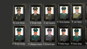 Estos son los rostros de los 12 policías asesinados tras derribo de un helicóptero con un dron en Amalfi, Antioquia
