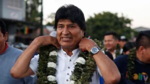 Evo Morales celebró el 19,2% de votos nulos en protesta por su exclusión electoral