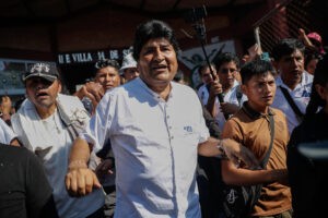 Evo Morales, más chavista que nunca: dice que el mundo entero saldrá a proteger a Nicolás Maduro