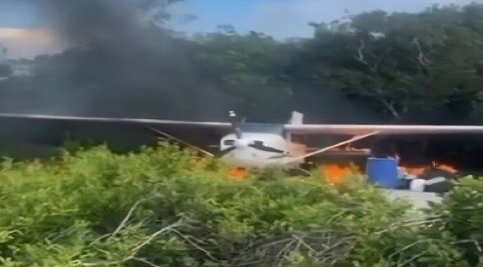 FANB neutraliza aeronave vinculada al narcotráfico en Amazonas