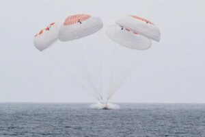 Fin de la misión SpaceX Crew-10